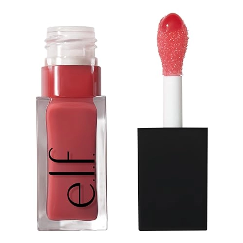 e.l.f. Glow Reviver Lip Oil, Nourishing Tinted Lip Oil For A High-Shine Finish, Infused With apricot oil, Vegan & Cruelty-Free, Rose Envy : Amazon.co.uk: Beauty