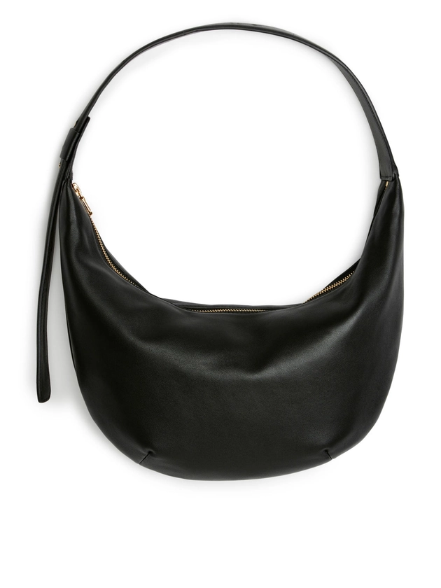 Mid Size Curved Shoulder Bag