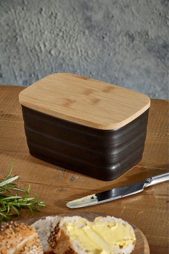 Buy Black Bronx Butter Dish from the Next UK online shop