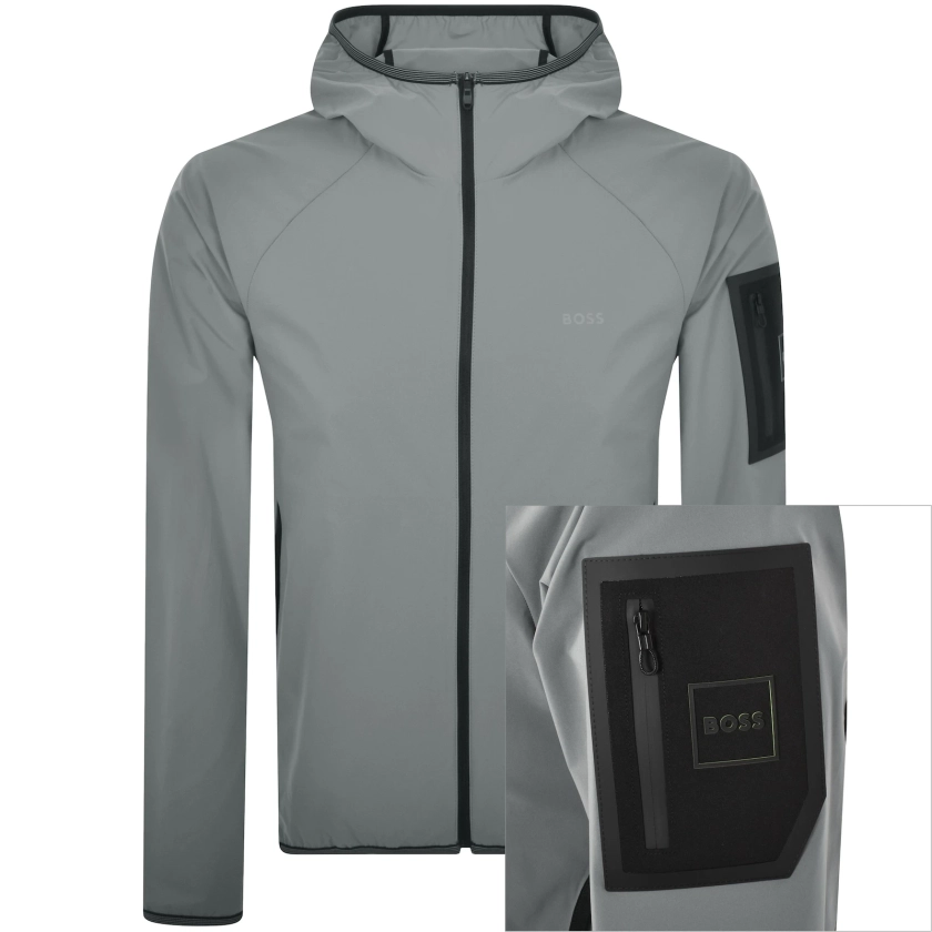 BOSS J Cush 2 Jacket Grey | Mainline Menswear 