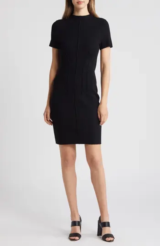 Eliza J Pintuck Fitted Sheath Dress | Nordstrom