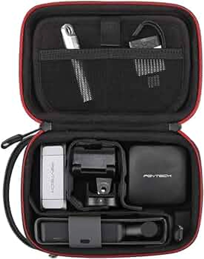 PGYTECH Estuche de Transporte para Cámara Mini Compatible con dji OSMO Action 5/4/3, Pocket 3/2, para Gopro Hero 13/12/11/10/9, Caja de Almacenamiento Bolso de Mano Insta 360 X4, Feiyu Pocket