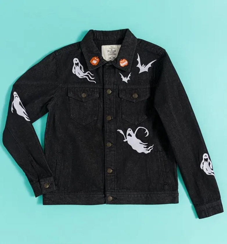 Disney The Nightmare Before Christmas Everybody Scream Glow Denim Jacket from Cakeworthy