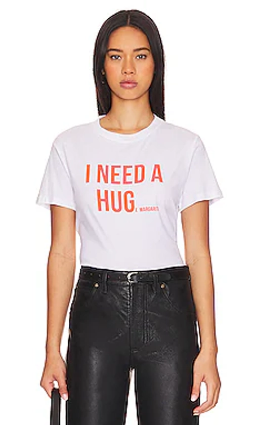 Los Sundays The Hug Tee in White from Revolve.com