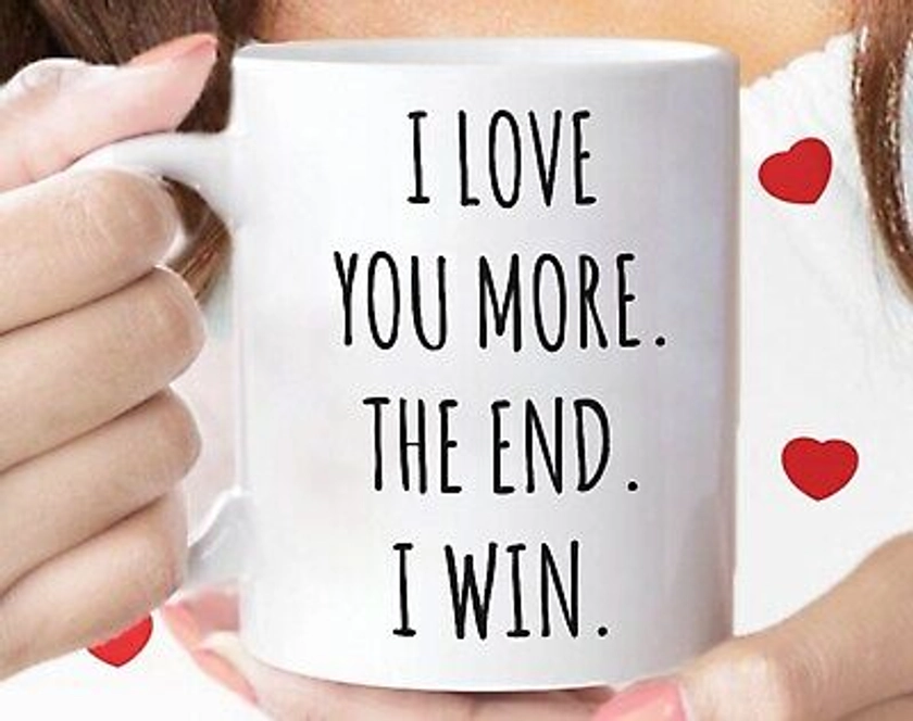 Valentines Day Gift For Him Valentine's Day Gifts For Her Boyfriend Mug Girlfrie | eBay