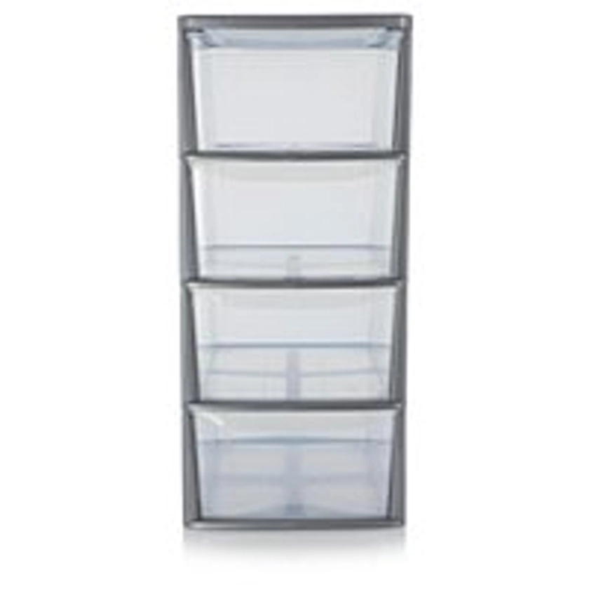 ASDA 4 Drawer Storage Unit | Home & Garden | George at ASDA