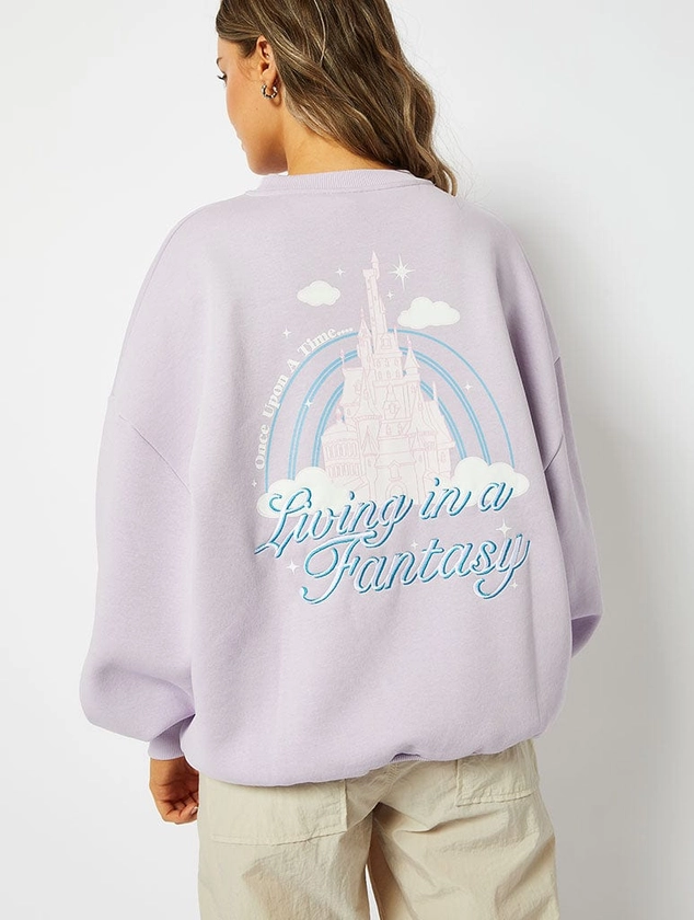 Disney Living In A Fantasy Sweatshirt | Disney Clothing | Skinnydip