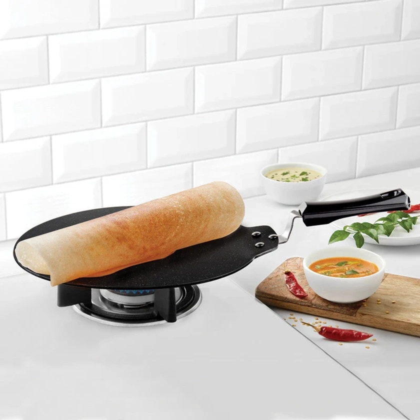 Granito Non Stick Dosa Tawa, Gas Stove Compatible