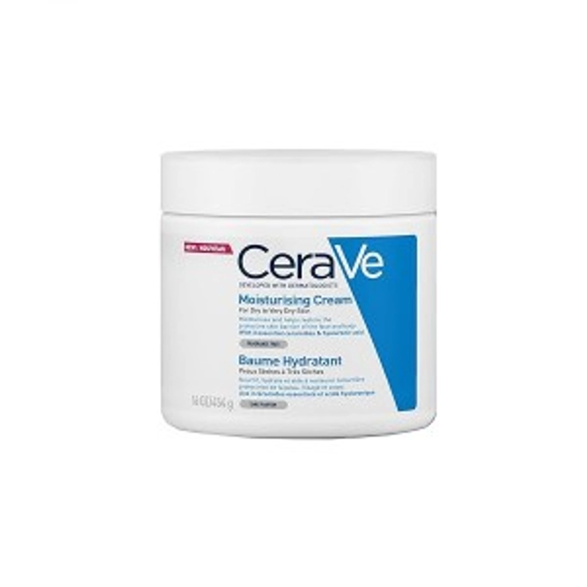 CeraVe - Crème hydratante pour peaux sèches à très sèches - 454g