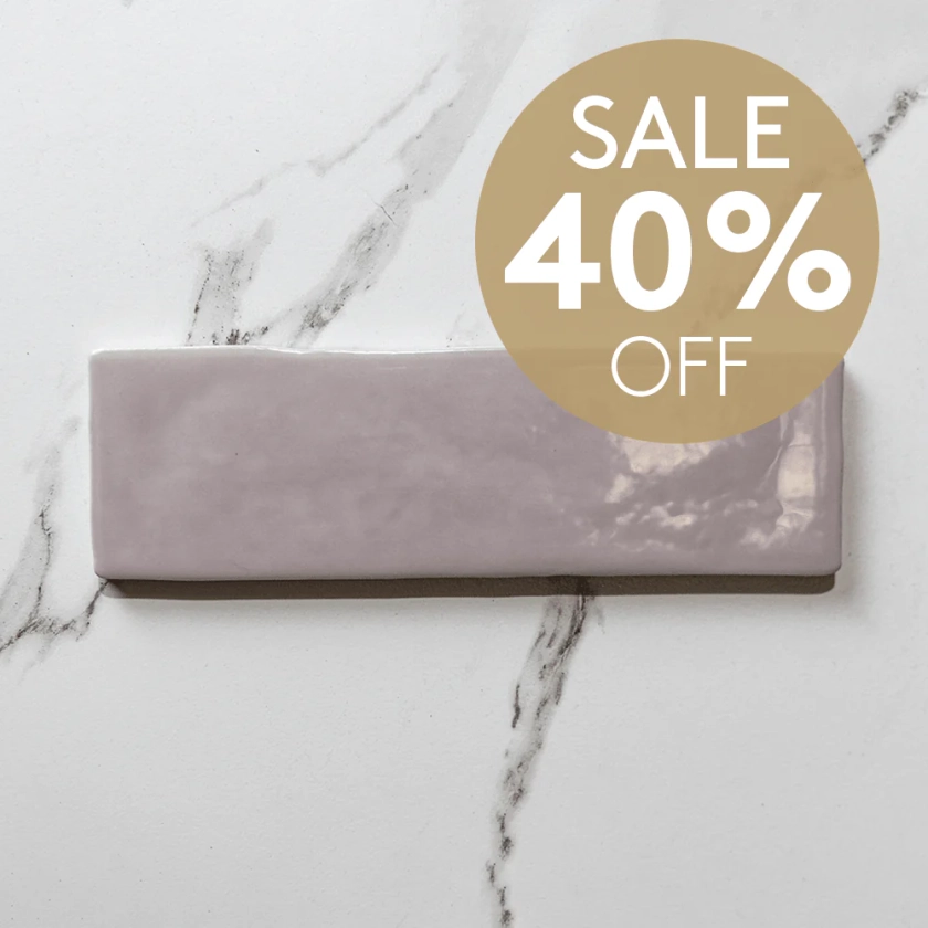 Acquarella Lilac 60x200 Gloss Subway Tile