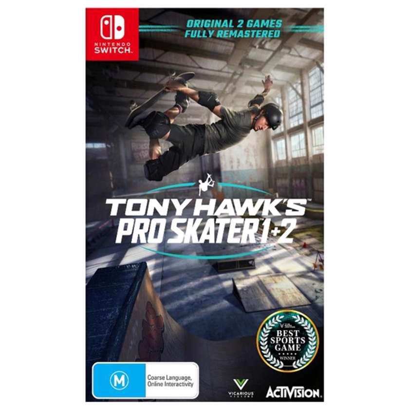 Tony Hawk's Pro Skater 1+2 (preowned) - Nintendo Switch - EB Games Australia