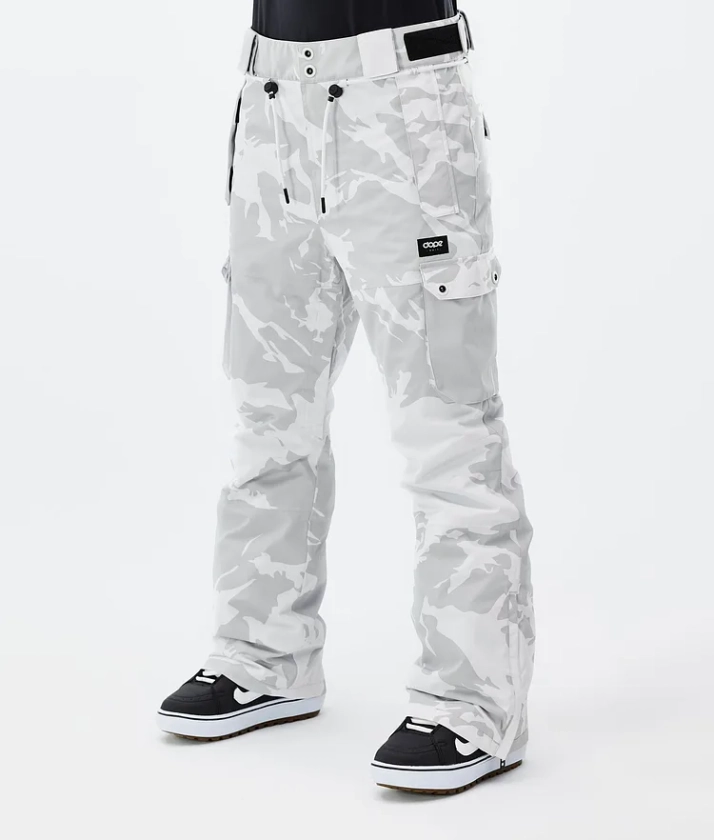 Dope Iconic W Snowboard Pants Women Grey Camo | Dopesnow.com
