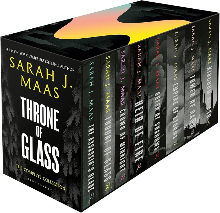 Throne of Glass Box Set (Paperback): Sarah J. Maas: 1-8