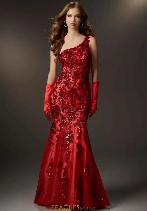 Morilee Fitted Winter Formal Dress 48025