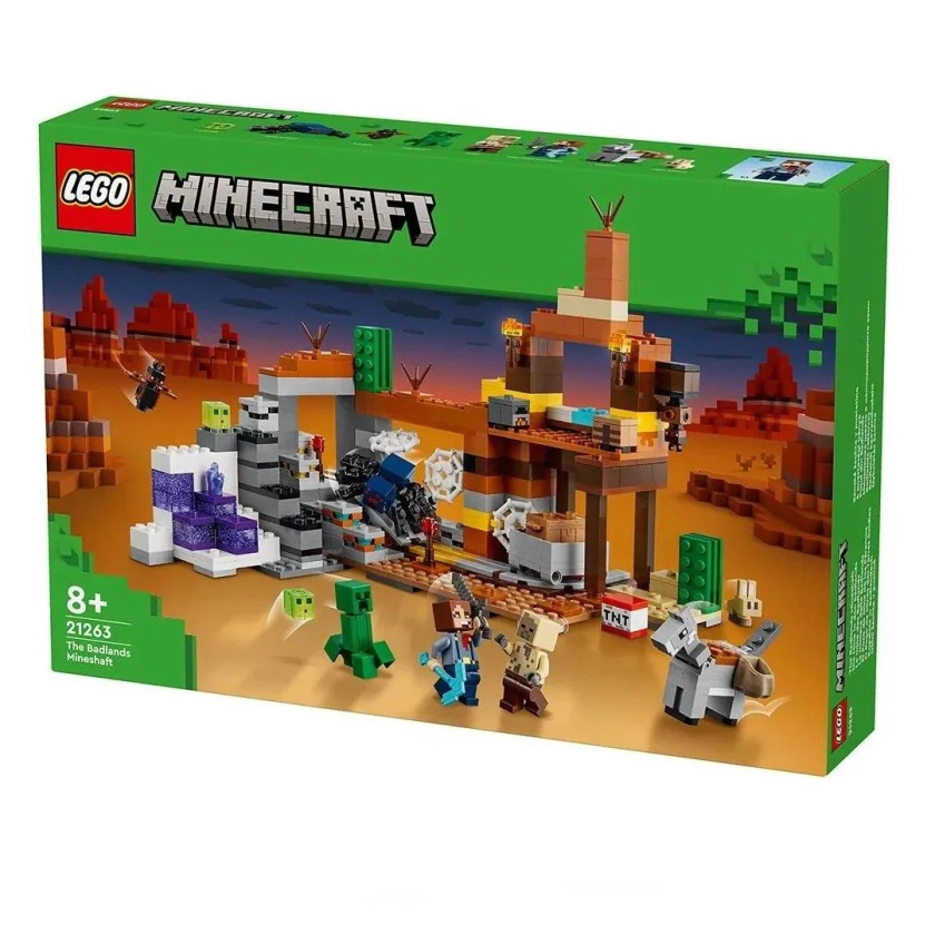 Construction Toys | Minecraft The Badlands Mineshaft | Lego