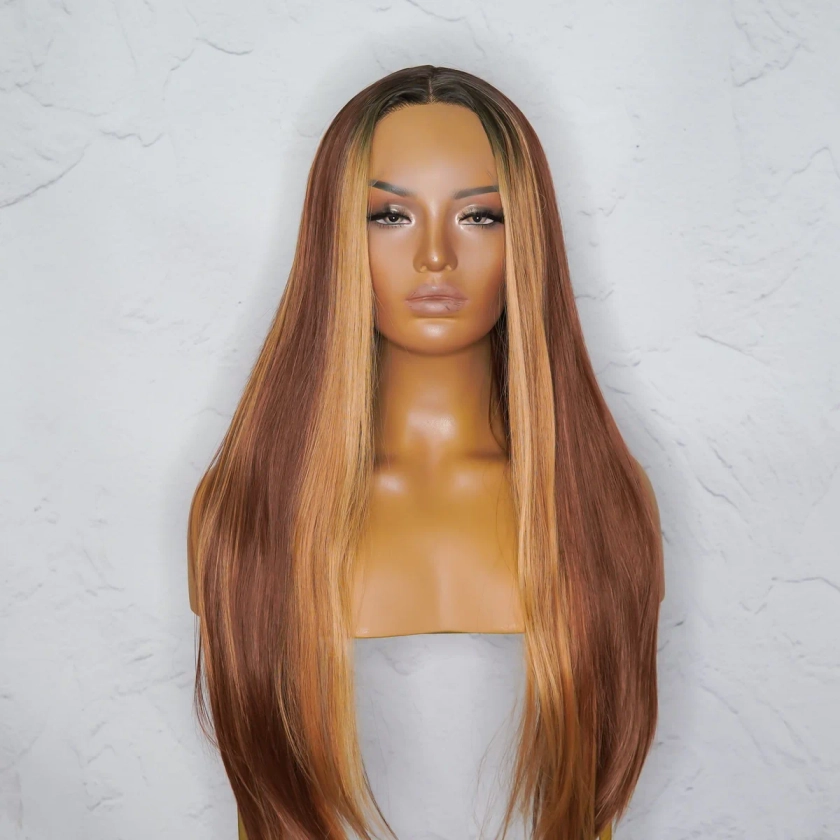 ALICIA Ombre Ginger Lace Front Wig | Milk & Honey