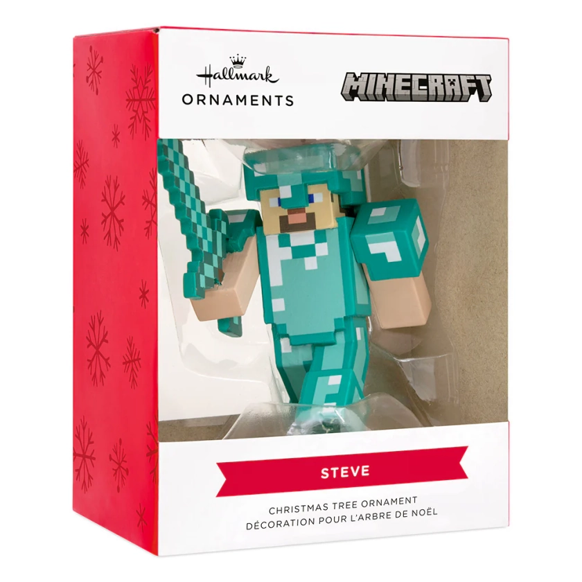 Minecraft Diamond Armor Steve Ornament