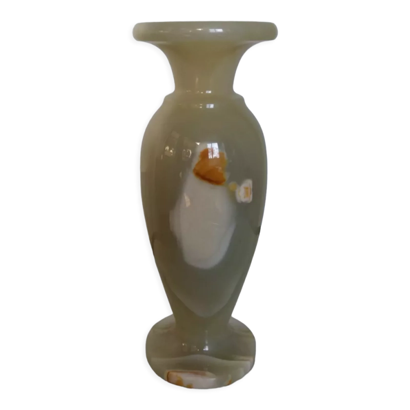 Vase en marbre poli