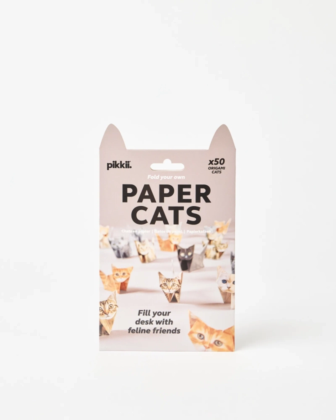 Paper Cats Origami Craft Kit | Oliver Bonas