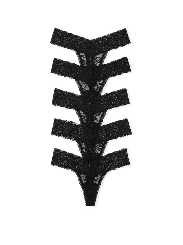 Buy 7-Pack Lace Thong Panties - Order PACKAGED-PANTY online 5000008049 - Victoria's Secret US