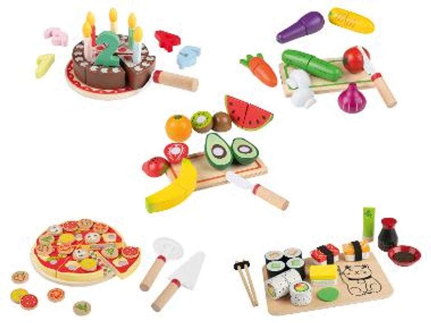 Set d'aliments en bois Playtive | Lidl.be