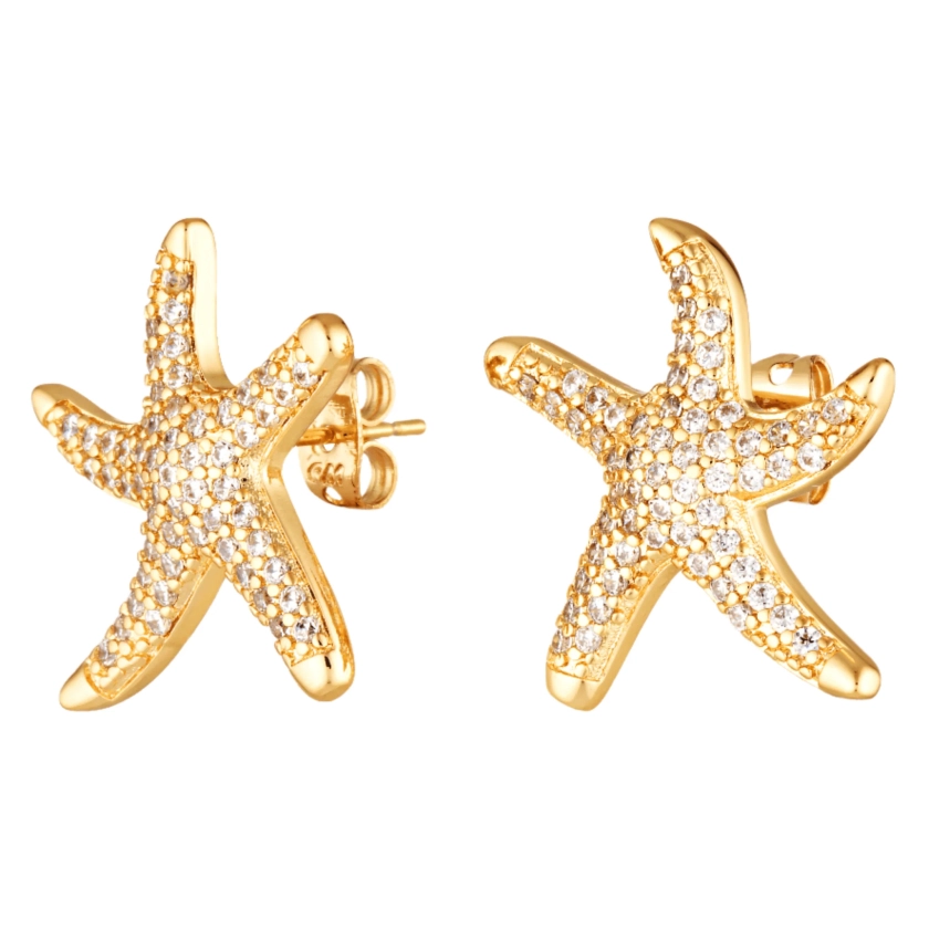 Sun Star Earrings