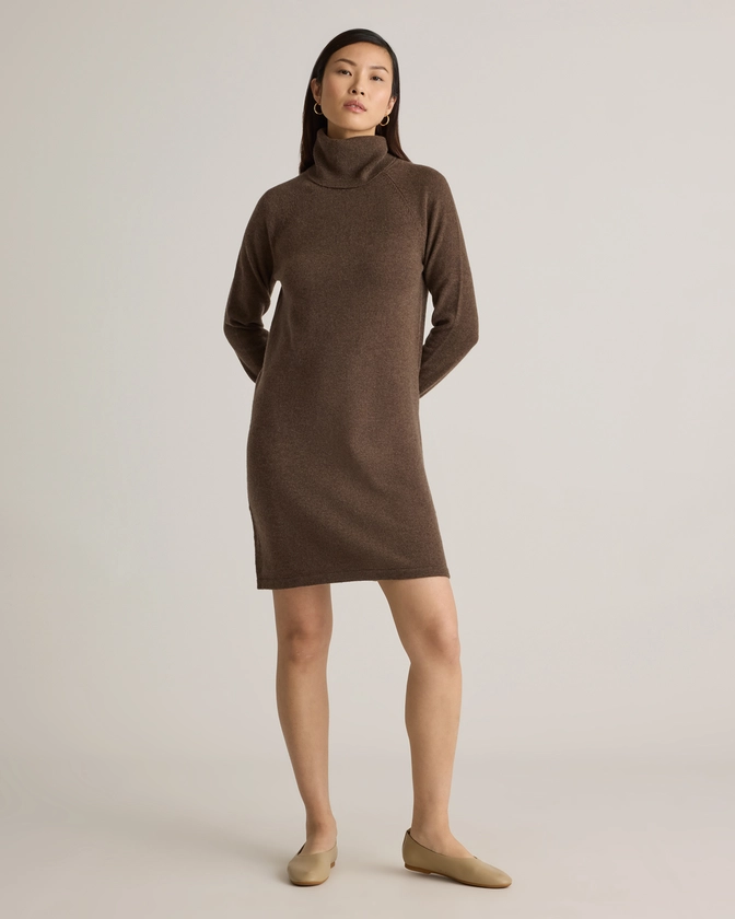 Cashmere Turtleneck Sweater Dress | Quince