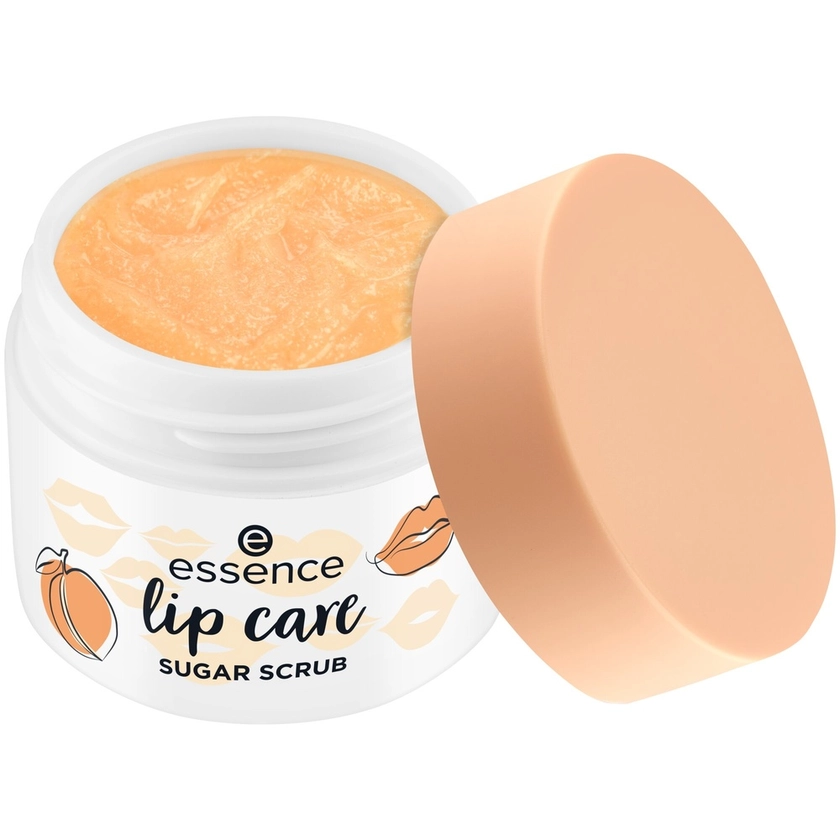 essence | lip care Sugar Scrub gommage lèvres Exfoliant Lèvres - Orange, 9 g - Orange