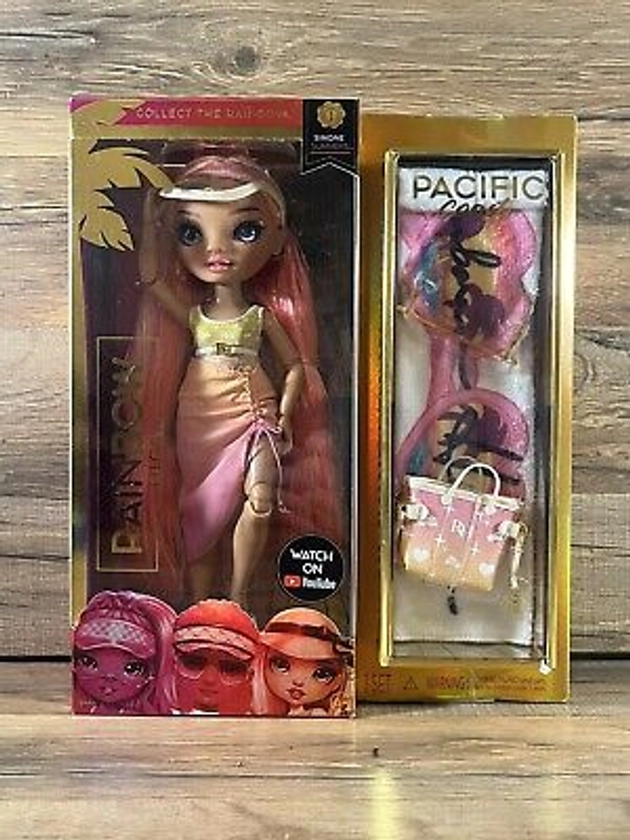 Rainbow High Pacific Coast SIMONE SUMMERS Fashion Doll Orange -(NEW) | eBay