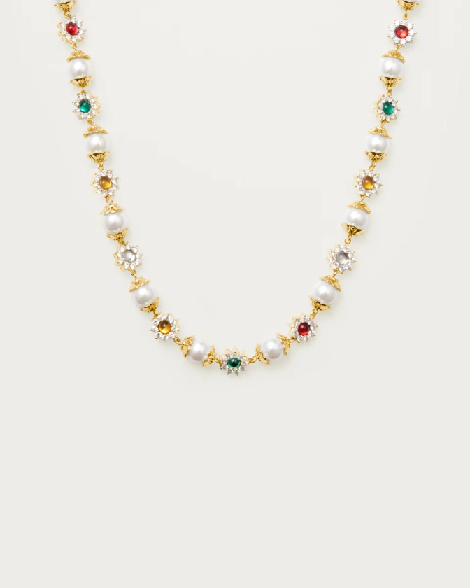 Collier de perles marguerite | En Route Jewelry | En Route Jewelry