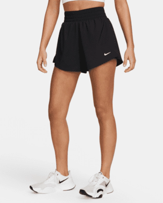 Shorts Dri-FIT 2-in-1 a vita alta 8 cm Nike One – Donna