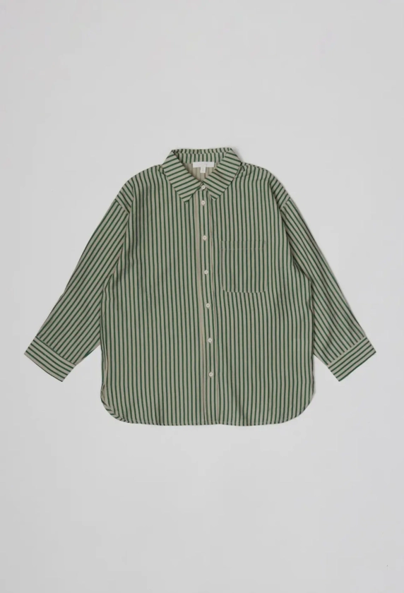 The Tarra Striped Button Down