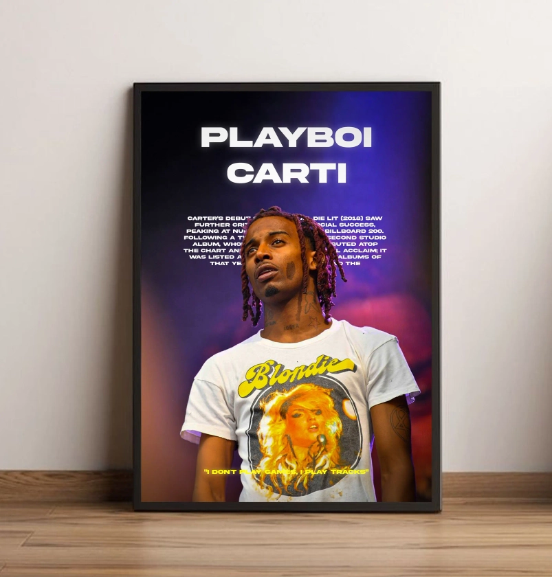 Poster Playboi Carti - Visual Posters