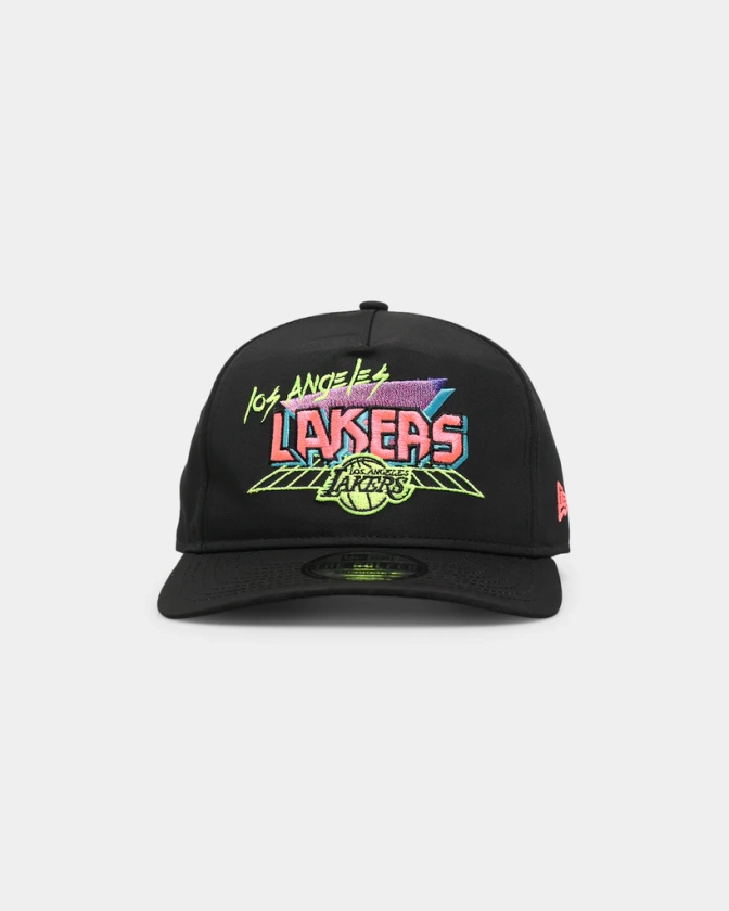 New Era Los Angeles Lakers 'Neon Vice Prolight' Old Golfer Snapback Bl | Culture Kings US