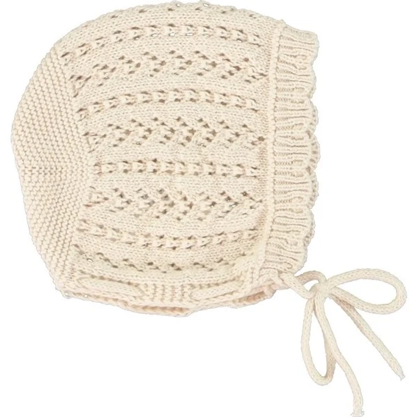 Nora Bonnet, Natural - Bebe Organic Hats & Mittens | Maisonette