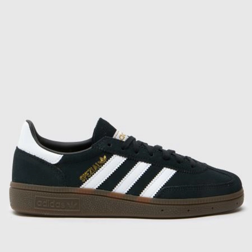 Kids Youth Black & White adidas Handball Spezial Trainers | schuh