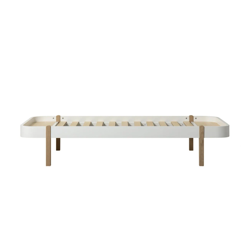 Oliver Furniture - Lit Wood Lounger 90x200 cm en chêne - Chêne | Smallable