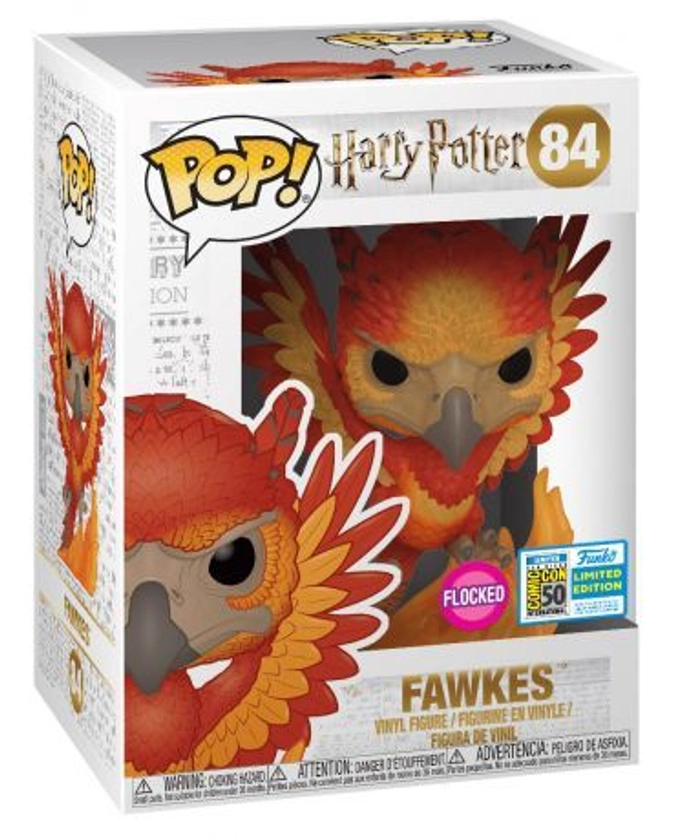 Figurine Funko Pop - Harry Potter n°84 - Fumseck - Floqué (41534) | Rakuten