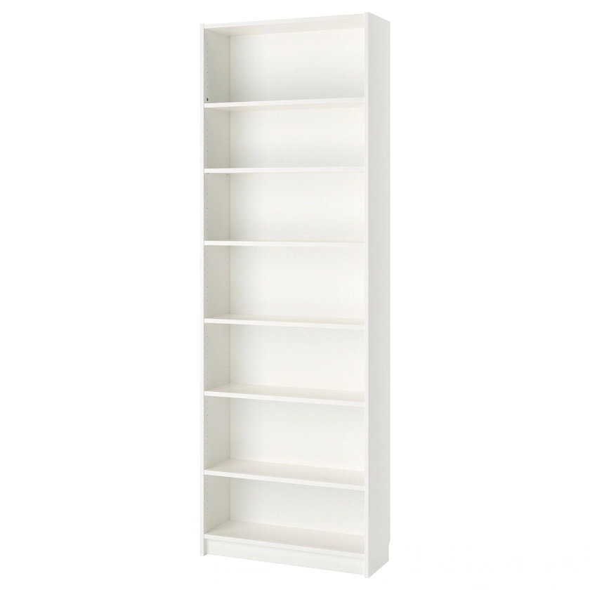 BILLY Bookcase - white 31 1/2x11x93 1/4 "