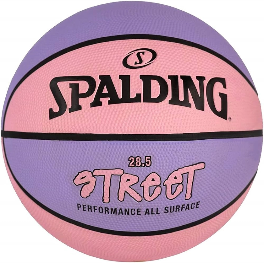 Amazon.com: Spalding Street Pink Outdoor Basketball 28.5"