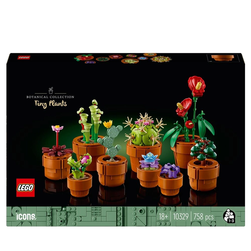 LEGO® Icons 10329 Les Plantes Miniatures