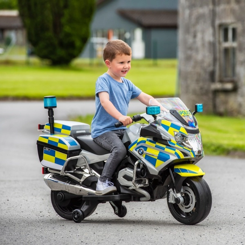 BMW Police Motorcycle 12V Electric Ride On | Smyths Toys UK