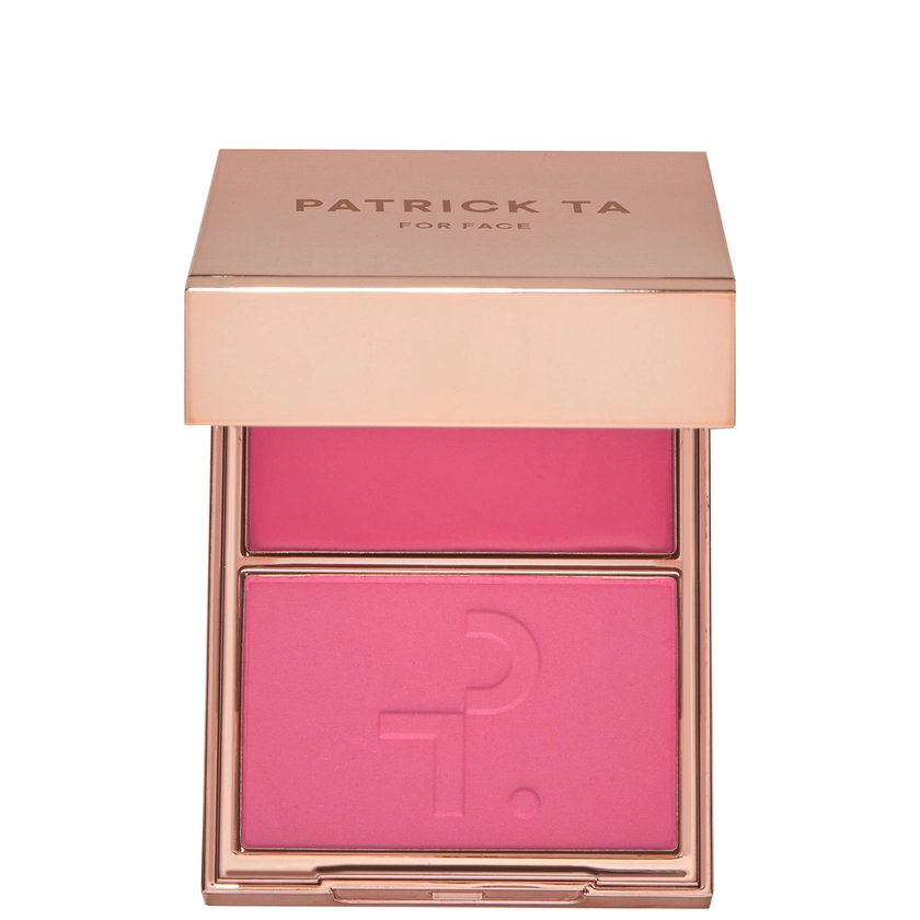 PATRICK TA Major Headlines Double-Take Crème and Powder Blush Duo - She's A Doll | CultBeauty