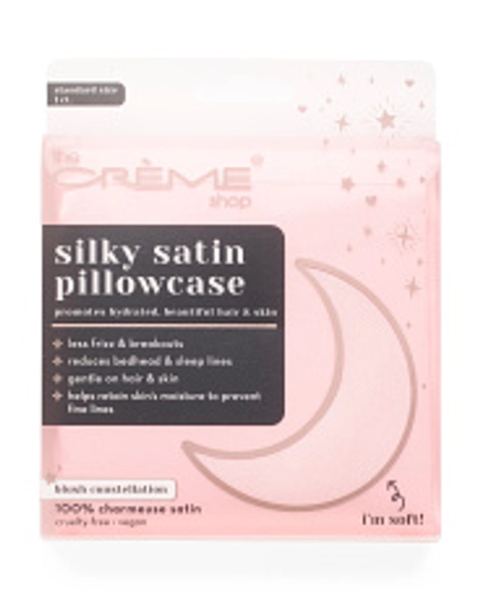 Blush Constellation Silky Satin Pillowcase | Spa & Wellness | T.J.Maxx