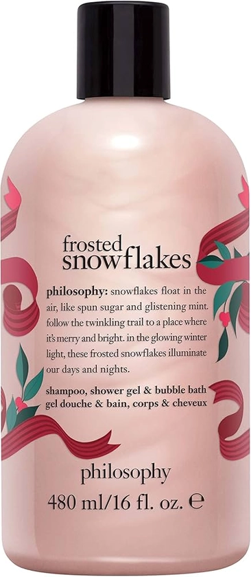 philosophy shampoo, shower gel & bubble bath, 16 oz