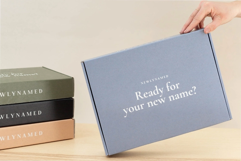 NewlyNamed | Personalized Name Change Kits
