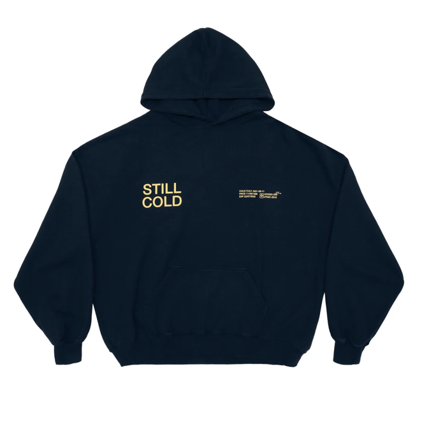 STILL COLD HOODIE MIDNIGHT BLUE