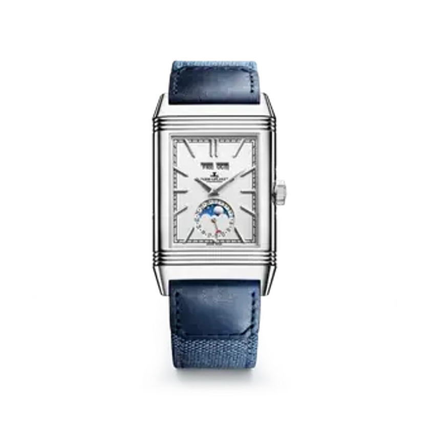 Montre à remontage manuel pour homme en acier Reverso Tribute Duoface Calendar Q3918420 | Jaeger-LeCoultre