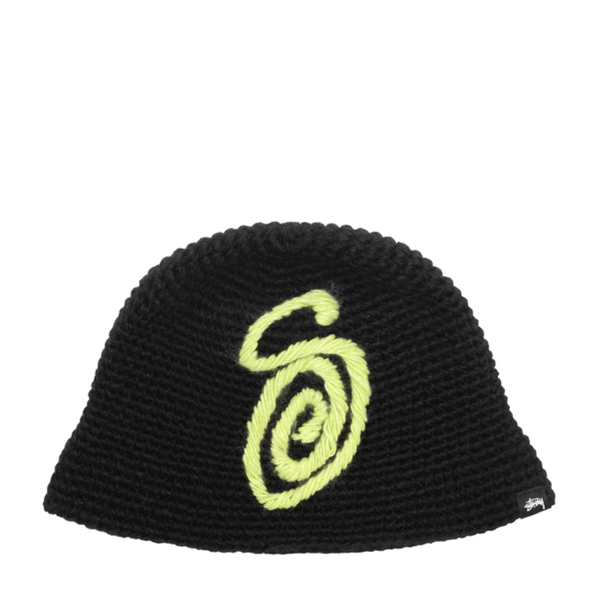 SWIRLY S KNIT BUCKET HAT