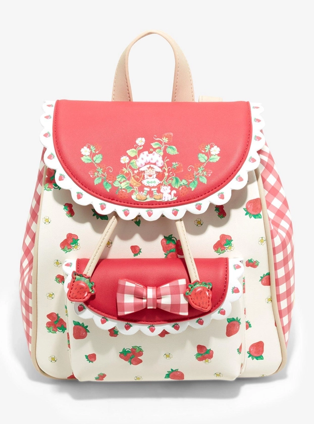 Strawberry Shortcake Gingham Mini Backpack